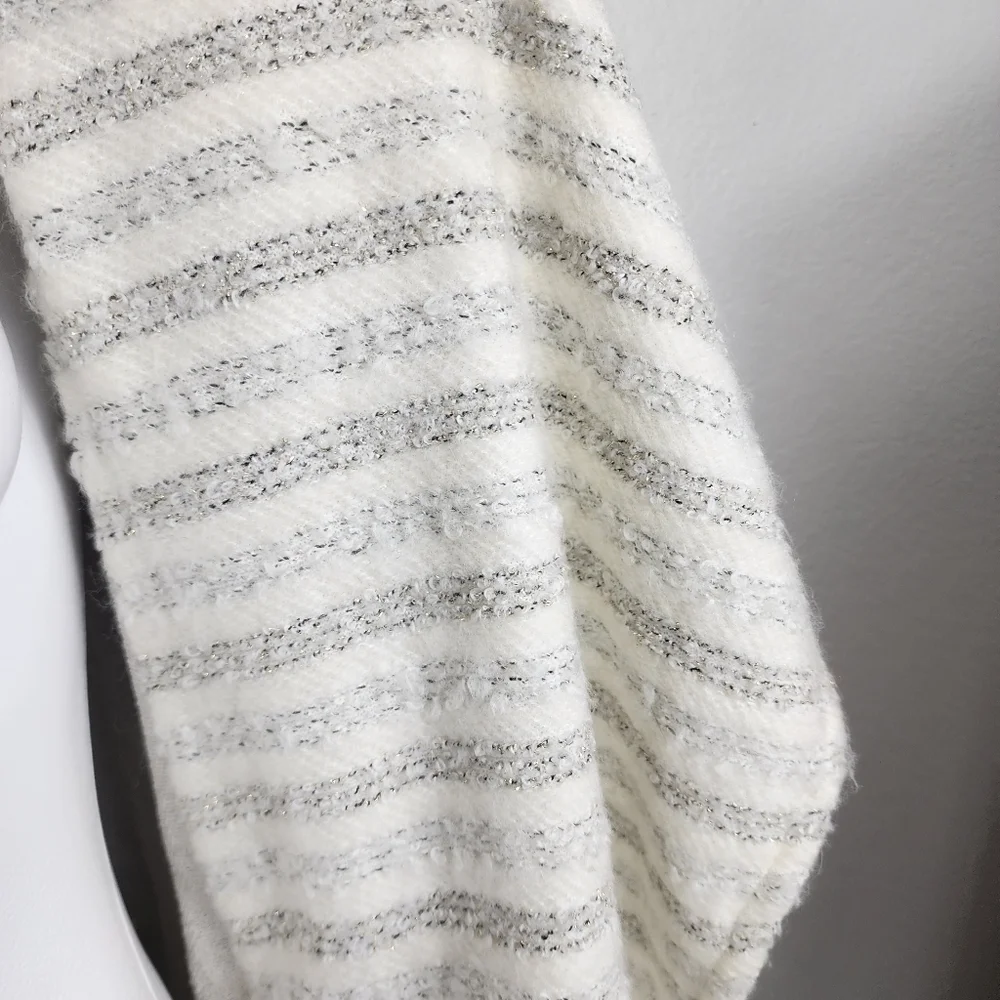 Lucky Wool Gray Boho Open Long Cardigan Size M